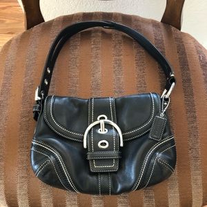 leather shoulder bag 👛